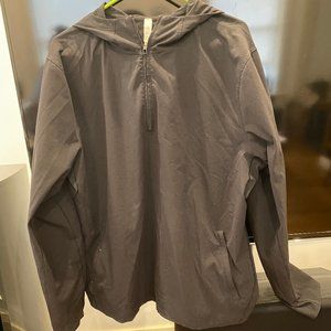 lululemon hooded running jacket, pullover, L